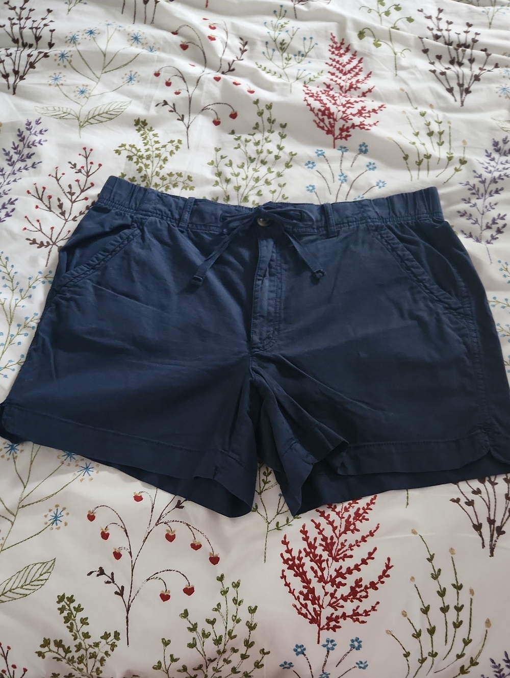 NWOT Sonoma Navy Drawstring  Shorts